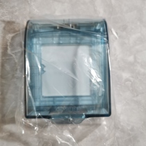 Bull waterproof box blue transparent water heater socket waterproof Splash box bathroom toilet socket 86 protective cover
