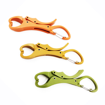 Mustad Musda plastic fish control device with buckle does not hurt the fish light portable fish nose pliers