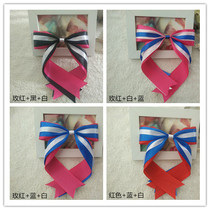 Hair triage custom bow hair belt square dance games cheerleading floral headdress cheerleading headwear
