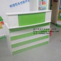  Fashion front desk reception desk cashier Company welcome desk Information desk Blue orange purple green