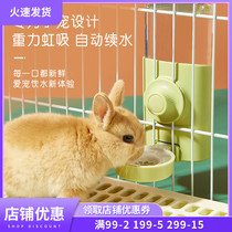 Pet Rabbit Kettle Drinking Water large capacity mute guinea pig dragon cat Hedgehog Lick Water Bowl automatic sequel 600ML