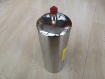 Outdoor vehicle-mounted liquefied gas tank reusable gas cylinder mini gas tank small cylinder portable stainless steel gas
