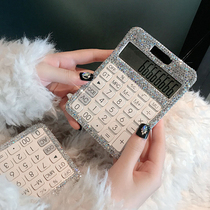 Diamond calculator personalized custom rhinestone computer girl cute fashion Korean counter gift ins female