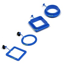Fish food feeding circle ornamental fish feeding circle fish feeding ring aquarium floating feed floating feeding ring with suction cup