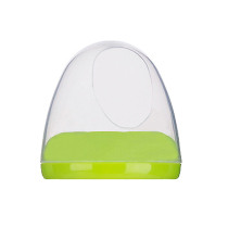 Suitable for Beichen wide diameter bottle cover PP dust cover Pacifier cover group yellow-green cover Screw tooth accessories