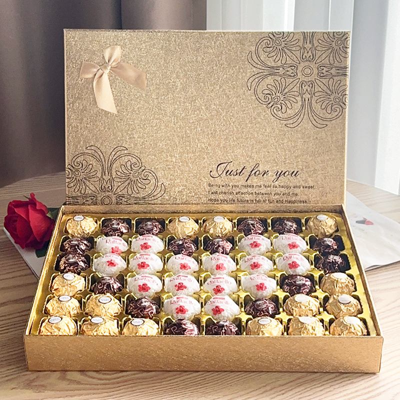 费列罗臻品巧克力礼盒装费力罗送男女朋友高档生日零食万圣节礼物