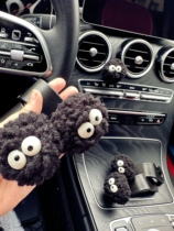 On-board Rear Chair Hook Cute Little Coal Ball Car Seat Multifunction Containing Rear Shelf In-car Supplies