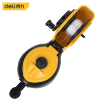 Deli hand roll type ink bucket scriber 15 m decoration manual ink bucket woodworking scribing tool DL24