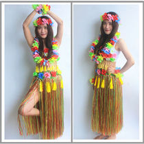 Hawaiian hula dance suit Adult men and women thickened 80cm annual meeting costumes dance performance costumes