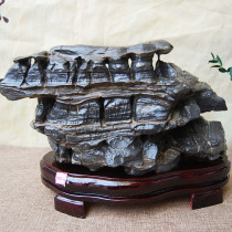 Stone Rhyme Academy Natural Raw Stone Wu Mausoleum Stone Pendulum Interior Ornamental and Decorative Wool stone Stone Cave Stone non-Taihu Lake