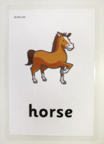 Cambridge childrens English 123startersmoversflyers exam word flash card plastic packaging teaching aids