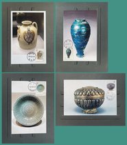 Silk Road WU 2 Self-made Limit Postcards 01 4 pieces sold together