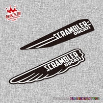 DUCATI SCRAMBLER 800 1100 DUCATI Retro Modified Sticker Waterproof Reflective Decal 24