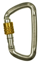 CT Climbing Technology D-SHAPE STEEL SG mountaineering rescue D type large tensile STEEL lock