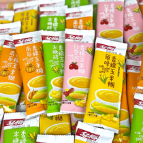 Winter plum corn paste original instant porridge corn flour cornmeal breakfast ready-to-eat meal replacement powder simple breakfast and dinner
