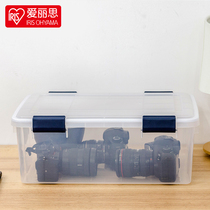 Japan Alice SLR camera lens digital drying box storage box transparent Alice sealed box moisture box