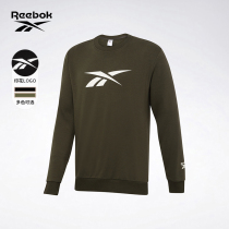 Reebok sharp step official male and female GR8472 black 100 lap fashion classic round collar cover head long sleeve sweater