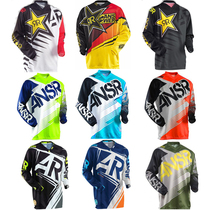 New listing ANSR speed down motorcycle riding suit Off-road motorcycle racing suit Mens long-sleeved top customization