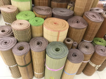 Summer Carbonated Bamboo Mat Cool Mat Staff Student Dorm Room single up and down 1 2 sleeping room 80cm0 9 m Grass Rattan Mat