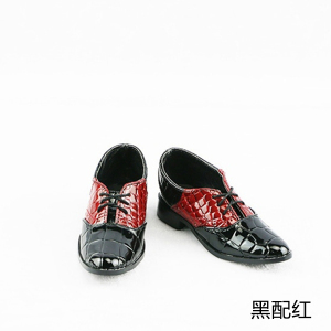 1/4 1/3 BJD Doll shoes 1/3 1/4 uncycle leather shoes Boy Crocodile Casual Suit Leather shoes 003# bhiner bjd fashion