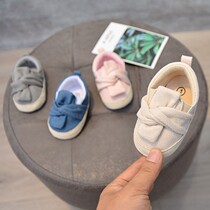 Spring and Autumn Summer Womens Baby Princess Shoes Soft-soled non-slip toddler shoes Single shoes Baby shoes Foot shoes 0-1 year old New