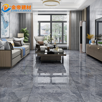 Guangdong tile 800x800 floor tiles new large living room anti-slip wear-resistant negative ion whole body marble with grain