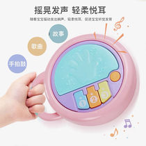 Baby music hand beat drum toys baby early education educational toys 0-6-12 months childrens tambourine 0-3 years old