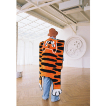 Lin Li mother-in-law groveling the tiger original handmade domestic bedroom living room bathroom anti-slip absorbent earth cushion rug