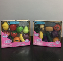 Foreign trade children cut fruits and vegetables Chile toys baby house toy set
