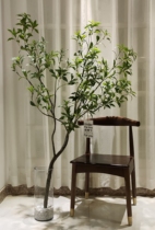 Louxia home simulation plant Japanese horse drunk Wood Bell fake flower potted clothing store interior Nordic decorative green plant