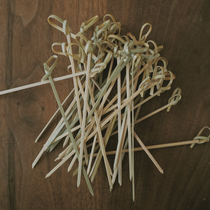 Glutinous rice porcelain National Japanese bamboo stick fruit sign small skewer sign retro mini stick stick stick stick