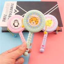 Rattle hand shake drum ring drum 0-1 year old newborn baby baby children traditional puzzle gift