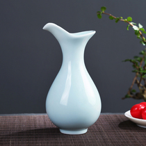 Longquan glazed celadon glass wine dispenser ceramic Hulk clear wine set yellow wine special decanter