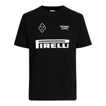 PNS X PIRELLI T-SHIRT BLACK Endurance Joint Section Casual Short Sleeve T-shirt Black