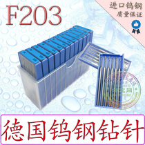 German blue box drill needle twist diamond jewelry pearl metal perforated tungsten steel needle gold tools Jewelry Equipment