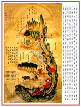 FateInner Sutra mapInner view mapXiao Zhou Tiangong method for 100 days to build a foundation secret to double-sided plastic packaging of photo paper