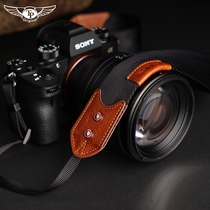 Taiwan TP Original Genuine Leather Camera Harness Shoulder Strap Microsheet Single Reverse Side Axis Retro hanging band Rope Decompression