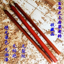 Centennial old jujube wood rolling pin room beam old material red heart jujube wood solid stick collection natural wood color