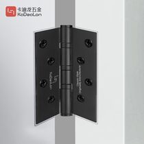 Cardilong stainless steel silent hinge door bearing mother and child flat hinge 4 inches thickened wooden door hinge 5 inches