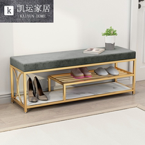 d Nordic doorway Footwear Bench Clothing Shop strip stool Bench bedroom Bedroom Home Bed Tailstool Starter Light Extravagant Shoes