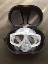 White transparent mirror mermaid free diving special goddess silver flash bulking flash mirror low volume