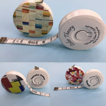 Germany imported small tape measure HOECHSTMASS male British system 80203 mosaic measuring ruler 1 meter 5 soft ruler tailored