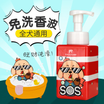 SOS Champolabra Labrador Pets Puppy Puppy Bath Dew Beaume Dogs Free to wash foam dry cleaning powder Groceries