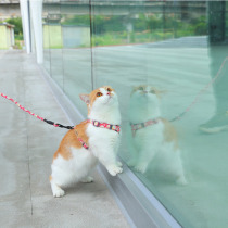 Kitty Traction Rope Walking cat Divine Instrumental Anti-Escape Walking Dog Rope Slip Cat Rope Braces chain Cat Cat Vest Style Exclusive