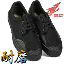 3537 Emancipation Shoes Mens Anti-Wear And Abrasion Labor Shoes Migrant Workers Labor Shoes Deodorant Yellow Rubber Shoes Black Breathable