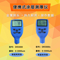 DR5000S large range anti-corrosion and fireproof coating thickness gauge DR3000 film thickness gauge (3000 5000UM)
