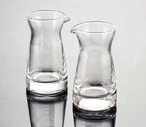 Glass jug wine jug wine decanter with graduated pot wine dispenser for liquor restaurant