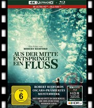 Spot 4K Blue CD Big River Romance-A River Runs Through It English subtitle DE Blu-ray Book