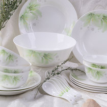 Marine shell porcelain sea Wudi shell tableware household dish set set set ceramic bowl easy to clean