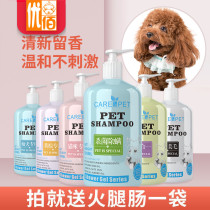 Dog shower gel Sterilization deodorant Than bear Teddy special golden hair bath liquid Cat shampoo bath liquid Pet supplies
